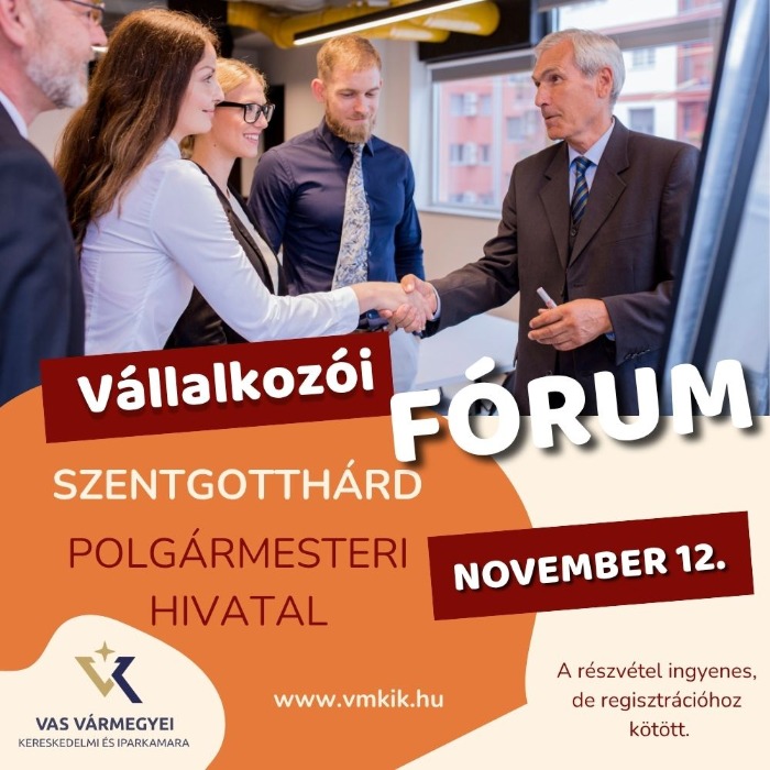Járási vállalkozói fórum -Szentgotthárd