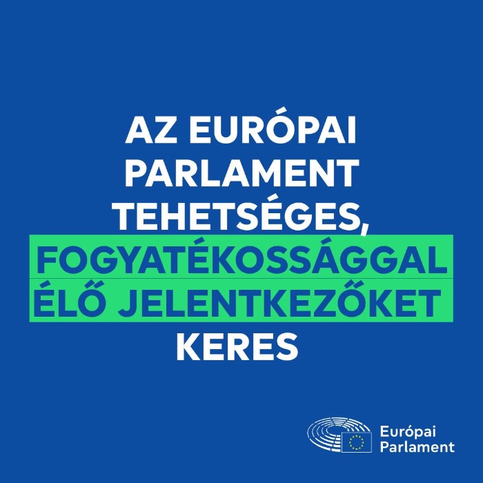 Újra itt van az Európai Parlament Pozitív Cselekvési Programja!