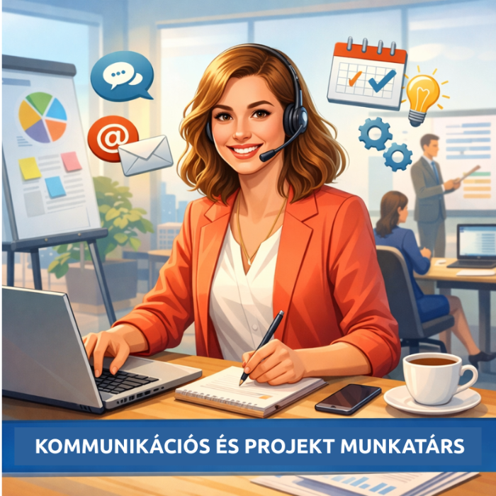 Kommunikációs és projekt munkatársat keresünk