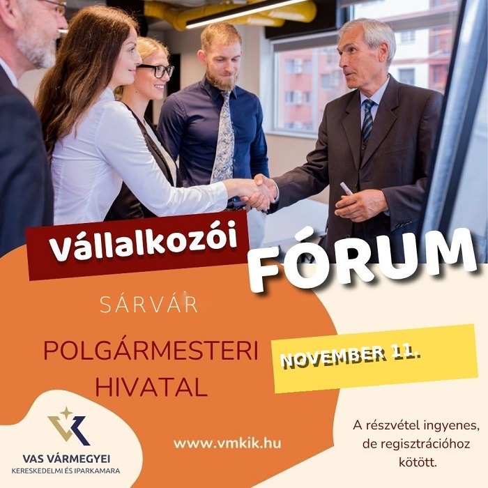 Járási vállalkozói fórum - SÁRVÁR