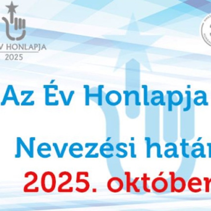 Október 30-án zárul az Év Honlapja 2025 Pályázat!