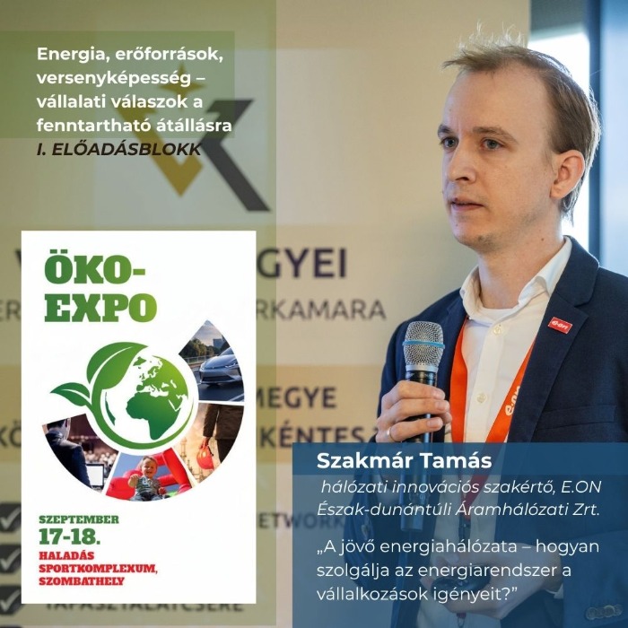 Szakmár Tamás: Átalakul az áramhálózat: a vállalkozások már termelők és energiatárolók is lehetnek