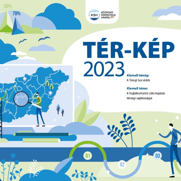 KSH TÉR-KÉP, 2023 kiadványának megjelenése